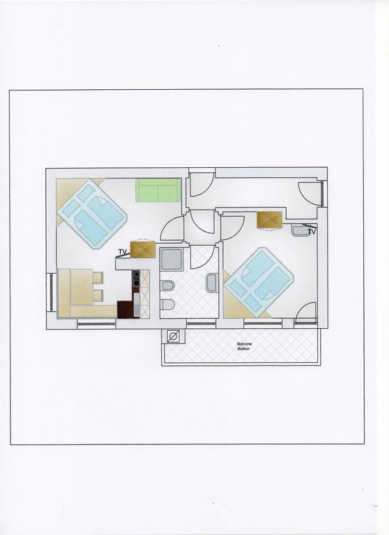 Apartments Brunella Ла Виля Екстериор снимка